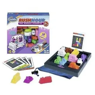 THI76442 - Rush Hour Junior *2021*, Brettspiel, für 1 Spieler, ab 5 Jahren (DE-Ausgabe)