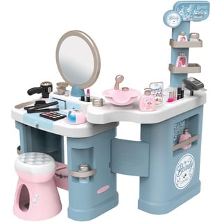 Smoby - My Beauty Center Kosmetikstudio - Schminktisch mit elektronischen und mechanischen Funktionen, viel Zubehör, für Kinder ab 3 Jahren