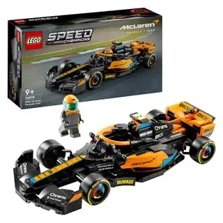 LEGO Speed Champions 76919 McLaren Formel-1 Rennwagen 2023, ab 9 Jahre, 245 Teile