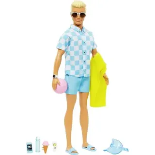 Mattel Barbie Beach Day Ken HPL74