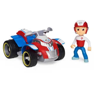 PAW PATROL, Rettungs-Quad mit Ryder-Figur (Sustainable Basic Vehicle/Basis Fahrzeug), Spielzeug für Kinder ab 3 Jahren