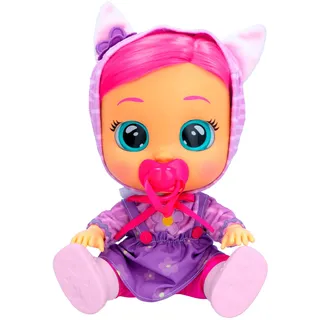 Cry Babies Magic Tears Dressy Katie weinende Babypuppe, interaktive Puppe mit echten Haaren, Kleidung und Zubehör, Spielzeug und Geschenk für Jungen und Mädchen, ab 18 Monaten