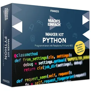 FRANZIS 67183 - Mach's einfach Maker Kit Python