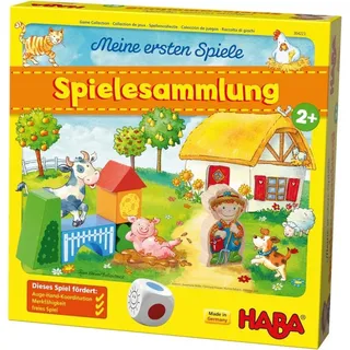 Meine ersten Spiele - Spielesammlung von Annemarie Wolke/ Christiane Hüpper/ Markus Nikisch/ Johannes Zirm / HABA Sales GmbH & Co.KG / Spiele (außer S