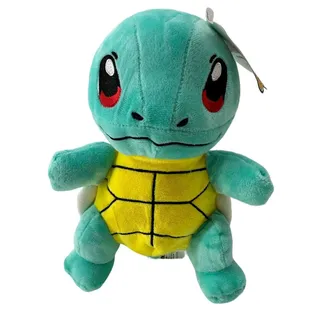 Soma Pokemon Schiggy Kuscheltier Plüschtier XXL 20 cm Stofftier Anime Kawaii Plush Stofftier Cute Plushie Halloween Weihnachten Geschenke für Kinder