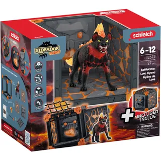 Schleich® Spielfigur ELDRADOR® CREATURES, BattleCave Lavahyäne (42674) bunt