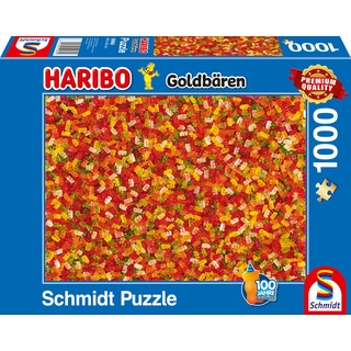 Schmidt Spiele 59969 Haribo, Goldbären, 1000 Teile Puzzle