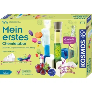 Kosmos Mein erstes Chemielabor, Experimentier-Set, Chemie, 8 Jahr(e), Mehrfarbig