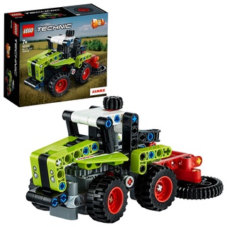 LEGO 42102 Technic Mini CLAAS XERION Traktor & Feldhäcksler, 2-in-1 Bausatz, Sammlung von Schwerlastfahrzeugen