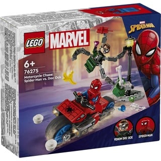 LEGO® Marvel Super HeroesTM 76275 Motorrad-Verfolgungsjagd: Spider-Man vs. Doc Ock