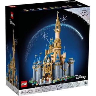 LEGO® Spielbausteine Disney Schloss 43222, (Set, 4837 St), Disney 100 Sammler-Edition