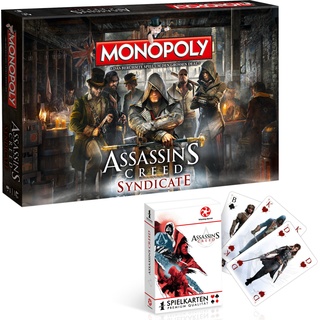 Monopoly Assassin's Creed Syndicate + Kartenspiel Bundle