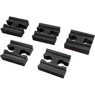 ULROAD Holzschienen Kupplung Adapter Verbinder passend kompatibel für Thomas - Brio - IKEA Holzschienen Schienen (5 Stück)