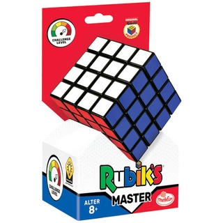 Thinkfun - 76513 - Rubik's Master '22 Zauberwürfel im 4x4 Format größere Herausforderung als der original Rubik's Cube 3x3 Denkspiel für Erwachsen...