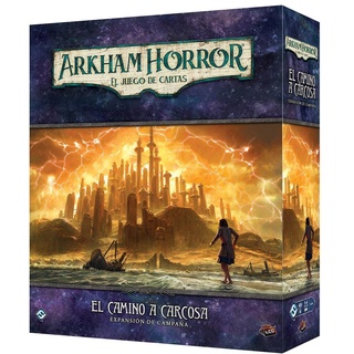 Fantasy Flight Games Arkham Horror LCG AHC68ES – Der Weg nach Carcosa Exp. Kampagne – Kartenspiel auf Spanisch