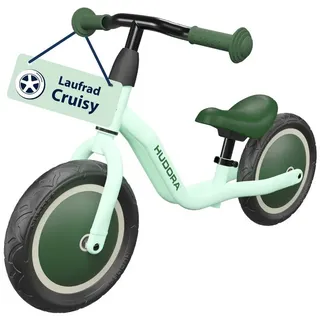 Hudora Laufrad Cruisy 6 Zoll, federleicht, anfängertauglich grün