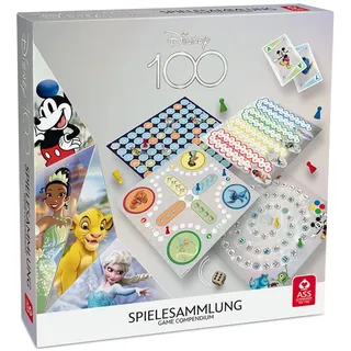 ASS Altenburger 10038773-0001 Disney 100-Spielesammlung, White