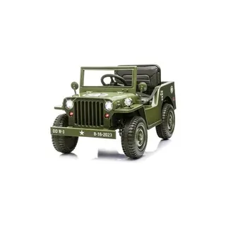 Jamara Ride-on Jeep Willys MB Army                grün    3+