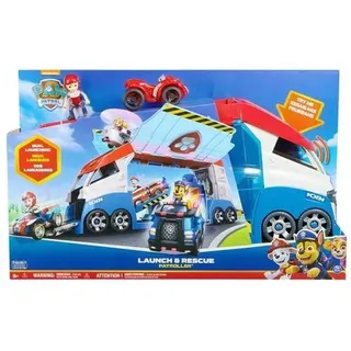 PAW Patrol – Launch'n Rescue PAW Patroller Teamfahrzeug mit neuen Funktionen, inkl. Ryder-Figur und 1 Basis-Fahrzeug