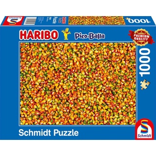 Schmidt Spiele Puzzle 1000 Teile Puzzle Haribo Picoballa 59981, Puzzleteile