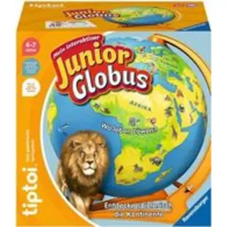 Ravensburger tiptoi (ohne Stift) Mein interaktiver Junior Globus (00115)