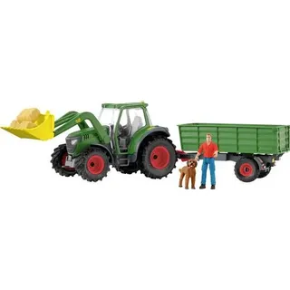 schleich® FARM WORLD 42608 Traktor mit Anhänger