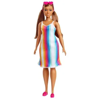 Loves the Ocean Doll - Rainbow Stripe Dress