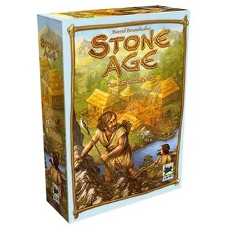 Hans im Glück, Stone Age – Das Ziel ist dein Weg, Grundspiel, Kennerspiel, Nominiert zum Spiel des Jahres 2008, 2-4 Spieler, Ab 10+ Jahren, 60+ Minuten, Deutsch