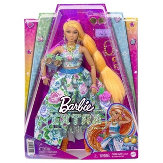 Mattel® Anziehpuppe Mattel HHN14 - Barbie - Extra Fancy - Puppe mit Styling-Zubehör und T bunt