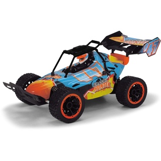 Dickie Toys RC Gravel Hunter ferngesteuertes Spielzeugauto mit Sleep Modus aufladbarem Akku und Schnellladegerät ab 6 Jahren Auto für draußen und drinnen für Jungen und Mädchen