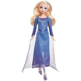 Mattel Disney Die Eiskönigin Elsa Modepuppe mit Zubehör, Eisläuferin-Look mit abnehmbarem Kleid und Schlittschuhen, mit zusätzlichem Paar Schuhe. Inspiriert von Die Eiskönigin: Winterfest“, JBG53