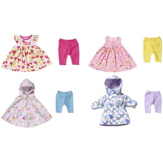 Zapf Creation BABY BORN Puppen Outfit 4 Jahreszeiten Set 43cm, mehrfarbig