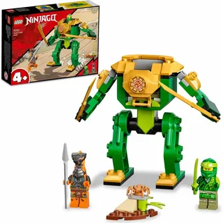 LEGO 71757 NINJAGO Lloyds Ninja-Mech, Spielzeug mit Schlangen-Figur - Beige