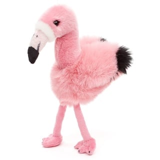 Uni-Toys - Flamingo pink - 18 cm (Höhe) - Plüsch-Vogel - Plüschtier, Kuscheltier