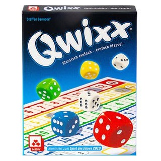 NSV Würfelspiel 4015, Qwixx, ab 8 Jahre, 2-5 Spieler