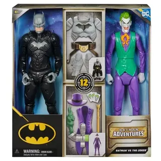 Spin Master - Batman - Battle Pack Batman & Joker mit Clip