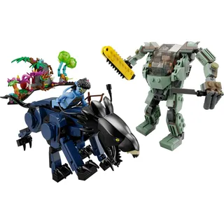 LEGO® 75571 Avatar Neytiri und Thanator vs Quaritch im MPA Spielbausteine, (Set, 560 St., Fantasy) bunt