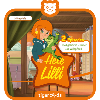 tigercard Hexe Lilli - Das geheime Zimmer & Das Wildpferd für Kinder: Hörspielkarte ab 5 Jahren