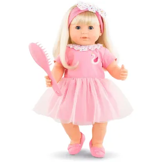 Babypuppe COROLLE "Adele, blond" Puppen rosa Kinder Babypuppen mit Vanilleduft