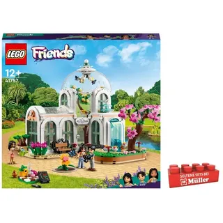 LEGO Friends 41757 Botanischer Garten Modell-Bausatz mit Blumen