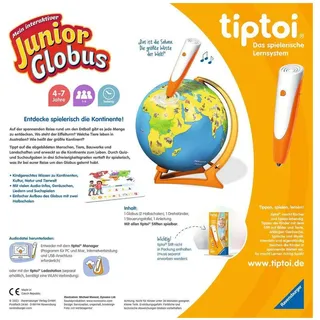 Ravensburger Spiel tiptoi® Mein interaktiver Junior Globus