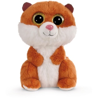 NICI GLUBSCHIS Hamster Stubbi 15 cm – Kuscheltier aus weichem Plüsch, niedliches Plüschtier zum Kuscheln und Spielen, für Kinder & Erwachsene, 48699, tolle Geschenkidee, braun