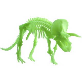 EDU-TOYS Bausatz Triceraptor nachtleuchtender Schnellbausatz