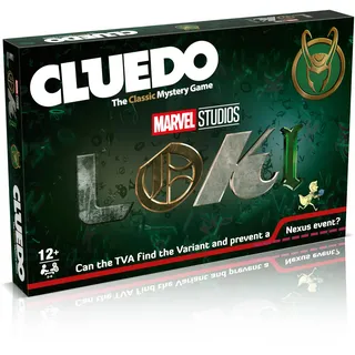 Winning Moves Loki Cluedo Brettspiel, Join The Time Variance Authority and Protect The Timeline, Great Gift for Marvel Comics and Superhero Fans Aged 12 Plus