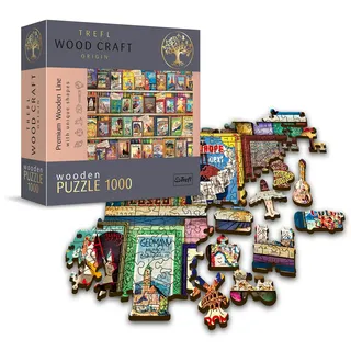 Holz Puzzle 1000 Weltreiseführer