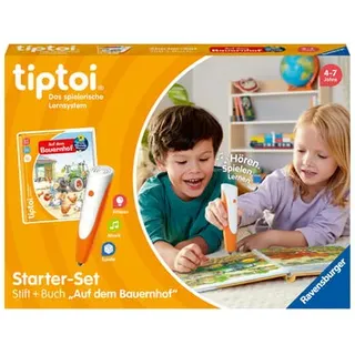 Ravensburger tiptoi® Starter-Set: Stift und Bauernhof-Buch