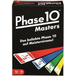 Mattel GmbH Spielesammlung, Mattel FPW34 - Phase 10 Masters Kartenspiel (D)