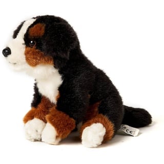 Uni-Toys Kuscheltier Berner Sennenhund Welpe - 15 cm (Höhe) - Plüsch-Hund - Plüschtier, zu 100 % recyceltes Füllmaterial