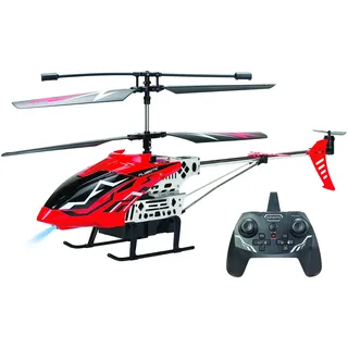 FLYBOTIC - Sky Knight - 43 cm großer Outdoor-Helikopter für Kinder und Erwachsene - 2,4-GHz-Technologie - Lichteffekte - Innen-/Außenbereich - 3 Flugkanäle - Integriertes Gyroskop - Ab 14 Jahren