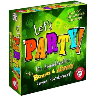 Piatnik Spiel, Brettspiel Activity - Let's Party bunt
